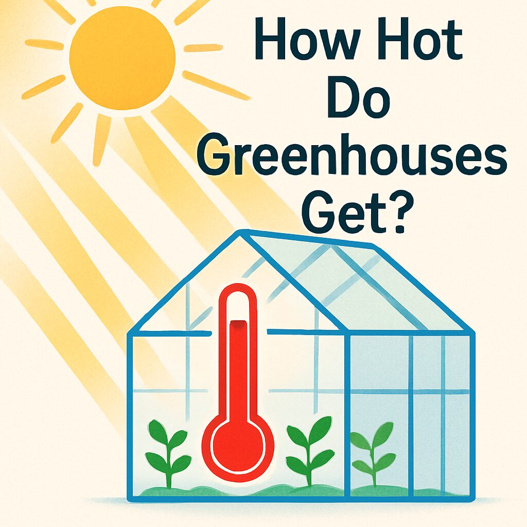 how hot do greenhouses get