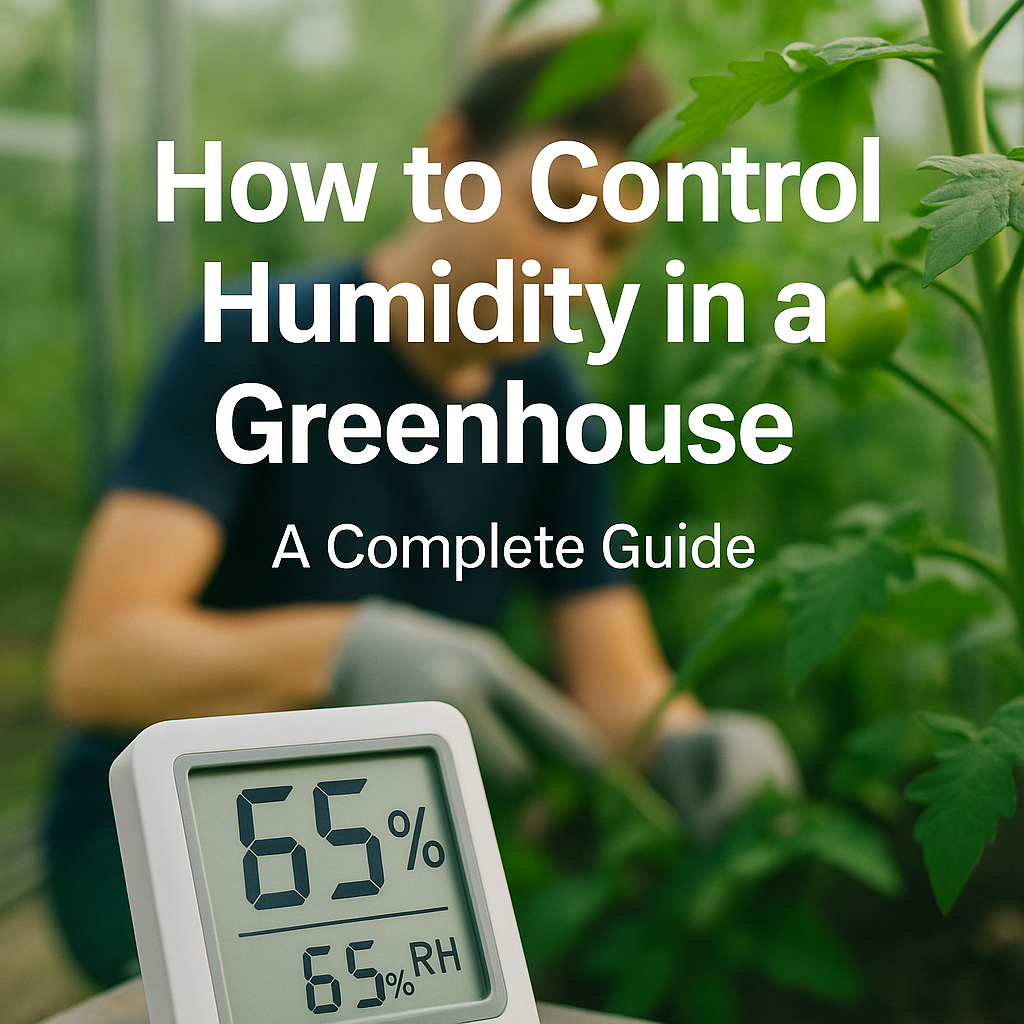 how to control humidity in a greenhouse
