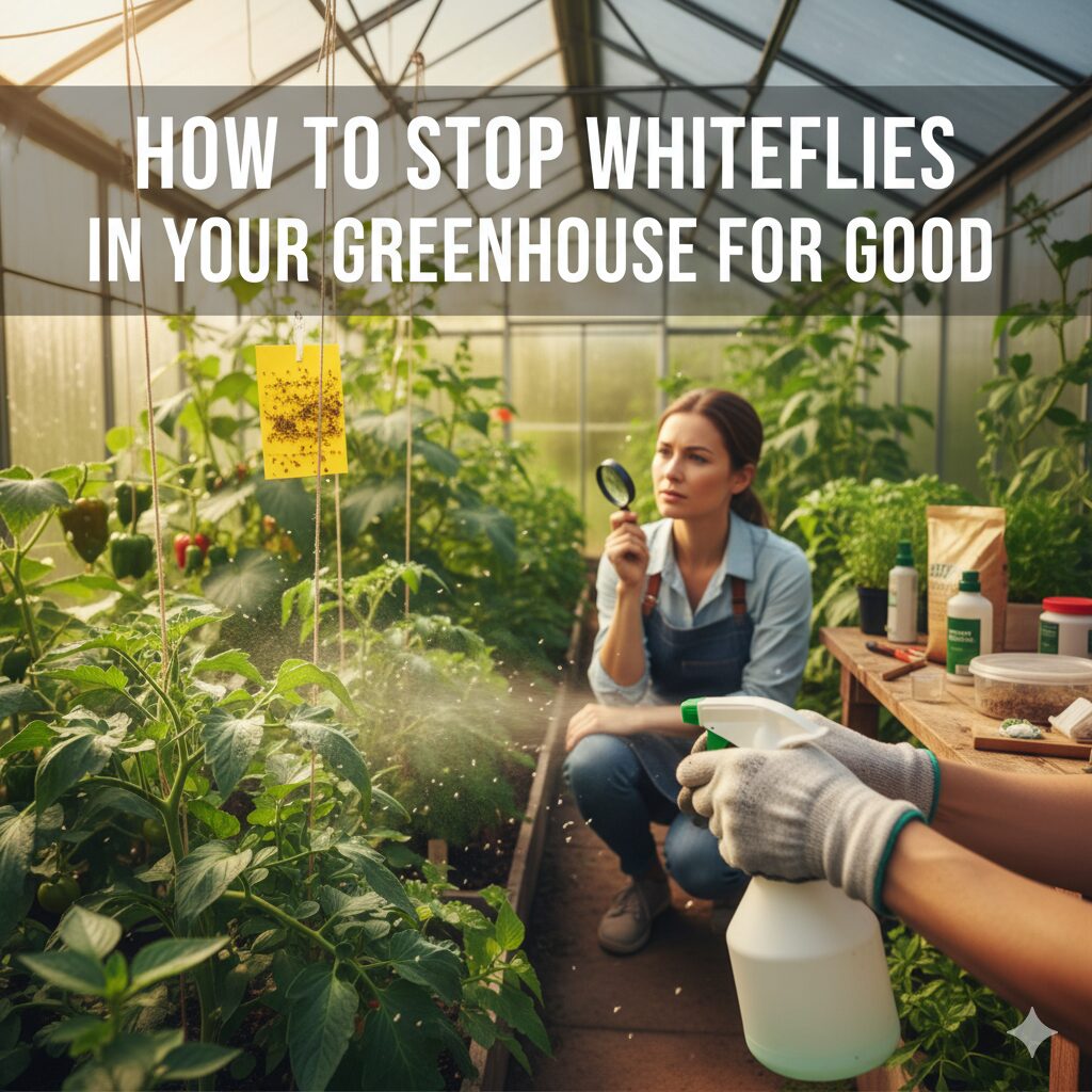 How to Stop Whiteflies in Your Greenhouse for Good