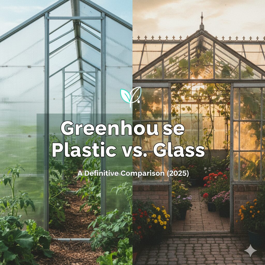 greenhouse plastic vs glass comparison